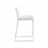 Architect Counter Stool - White - Side Angle - Architect Counter Stool - White - Side Angle