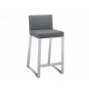 Architect Counter Stool - Grey - Angled View - Architect Counter Stool - Grey - Angled View