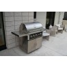Wildfire Outdoor Living Ranch PRO 36” Gas Grill 304 SS - Lifestyle Photo