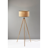 Adesso Jackson Floor Lamp Beige - Adesso Jackson Floor Lamp Beige