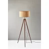 Adesso Jackson Floor Lamp Brown - Adesso Jackson Floor Lamp Brown