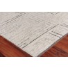 Exquisite Rugs Aldridge Handmade Hand-Knotted New Zealand Wool and Bamboo Silk Gray/Beige/Ivory Area Rug 3807