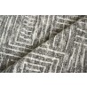 Exquisite Rugs Aldridge Handmade Hand-Knotted New Zealand Wool and Bamboo Silk Charcoal/Ivory Area Rug 3810-04