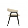 Alpine Furniture Cove Chairs in Vintage Black - Side