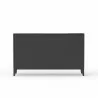 Alpine Furniture Cove Server in Vintage Black - Back View - Alpine Furniture Cove Server in Vintage Black - Back View
