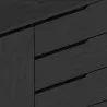 Alpine Furniture Cove Server in Vintage Black - Drawer Detail - Alpine Furniture Cove Server in Vintage Black - Drawer Detail