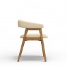Alpine Furniture Cove Chairs in Natural - Set of 2 - Side