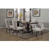 Alpine Furniture Manchester Dining Table in Vintage Black - Lifestyle