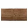 Alpine Furniture Manchester Dining Table in Natural - Top View - Alpine Furniture Manchester Dining Table in Natural - Top View