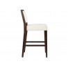 Citizen Counter Stool - Ivory - Side Angle