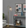 Adesso Bradford Floor Lamp Brass