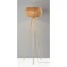 Adesso Montana Floor Lamp Natural Wood - Adesso Montana Floor Lamp Natural Wood