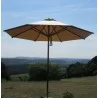 Bambrella Levane 10' Round - 1.5" Pole - Lifestyel front View - Bambrella Levane 10' Round - 1.5" Pole - Lifestyel front View