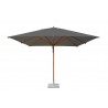 Levante 11 Square Bamboo Umbrella- Taupe - Levante 11 Square Bamboo Umbrella- Taupe
