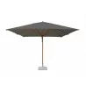 Levante 11 Square Bamboo Umbrella- Taupe - Levante 11 Square Bamboo Umbrella- Taupe