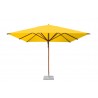 Levante 11 Square Bamboo Umbrella- Yellow - Levante 11 Square Bamboo Umbrella- Yellow