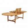 Amazonia Koningsdam Table - Extended and Opened