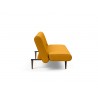 Innovation Living Unfurl Sofa in Elegance Burned Curry Fabric - Side View
