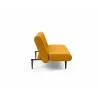 Innovation Living Unfurl Sofa in Elegance Burned Curry Fabric - Side View - Innovation Living Unfurl Sofa in Elegance Burned Curry Fabric - Side View