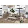 Alpine Furniture Arlo Bench - Lifestyle