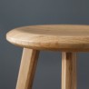 Greenington Mimosa Bar Height Stool, Caramelized - Set of Two - Top Angle