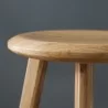 Greenington Mimosa Bar Height Stool, Caramelized - Set of Two - Top Angle - Greenington Mimosa Bar Height Stool, Caramelized - Set of Two - Top Angle
