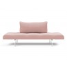  Innovation Living Zeal Straw Daybed - Vivus Dusty Coral - Fully Folded Front