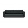 Innovation Living Cassius D.E.L. Sofa Bed - Boucle Black Raven - Front