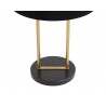 Sunpan Kezna Table Lamp Black Marble-Matte Black - Base Angle