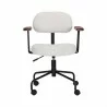 Sunpan Ellen Office Chair - Copenhagen White - Front Angle - Sunpan Ellen Office Chair - Copenhagen White - Front Angle
