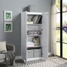 Manhattan Comfort Hopkins Modern Storage Closet 3.0 In White