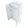 Manhattan Comfort Hopkins Modern Storage Closet 3.0 In White Size - Manhattan Comfort Hopkins Modern Storage Closet 3.0 In White Size