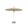 Hurricane 4.0m Round Umbrella- Ecru