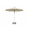Hurricane 4.0m Round Umbrella- Ecru - Hurricane 4.0m Round Umbrella- Ecru