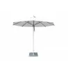 Hurricane 2.5m Round Umbrella- White - Hurricane 2.5m Round Umbrella- White