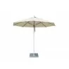 Hurricane 4.0m Round Umbrella- Natural - Hurricane 4.0m Round Umbrella- Natural