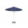 Hurricane 3.5m Round Umbrella- Blue - Hurricane 3.5m Round Umbrella- Blue