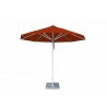 Hurricane 3.5m Round Umbrella- Terracotta