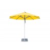 Hurricane 2.5m Round Umbrella- Yellow - Hurricane 2.5m Round Umbrella- Yellow