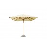 Levante 10 Square Bamboo Umbrella- Ecru - Levante 10 Square Bamboo Umbrella- Ecru