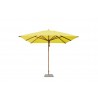 Levante 10 Square Bamboo Umbrella- Yellow - Levante 10 Square Bamboo Umbrella- Yellow