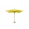 Levante 10 Square Bamboo Umbrella- Yellow - Levante 10 Square Bamboo Umbrella- Yellow