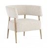 Sunpan Maestro Lounge Chair Dove Cream
