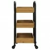 Oceanstar Portable Storage Cart - Side - Oceanstar Portable Storage Cart - Side