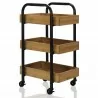 Oceanstar Portable Storage Cart - Lifestyle - Oceanstar Portable Storage Cart - Lifestyle