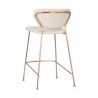 Sunpan Odesa Counter Stool Dillon Cream - Back Side Angle