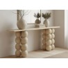 Marbella Console in Beige- Lifestyle 1