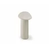 Petra Console in Beige- side view 1 - Petra Console in Beige- side view 1