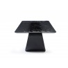 Tiffany Dining Table in Black- front view