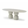 Rocca Dining Table in Beige-4 - Rocca Dining Table in Beige-4